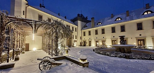 Chateau hotel Zbiroh: Romantický zimní balíček - 2 noci
