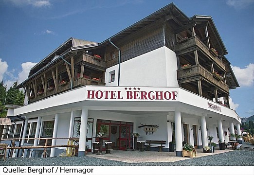 Horský hotel Berghof v Nassfeldu