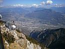 Taliansko – Trento z vrcholu Monte Bondone