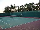 SAE - hotel Al Hamra Fort - tenisové ihrisko