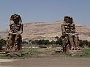 Egypt, apríl 2013, Memnónové kolosy v Luxore