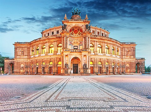 Barokní Drážďany, královský Berlín a německé 