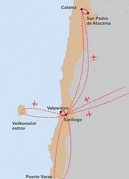Chile a Velikonoční ostrov (2)