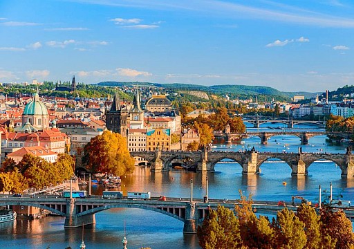 Praha a zámok Konopiště