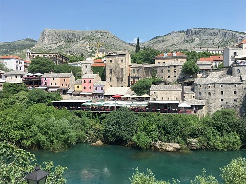 Bosna a Hercegovina s koupáním u moře i vodopádů