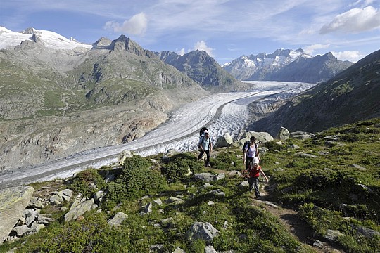 Za bernardýny, nejvyšší horou a nejdelším ledovcem Evropy (4)