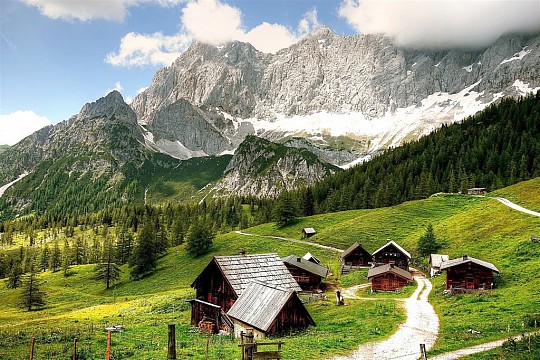 Pohlednice ze Štýrska a velkolepý Dachstein