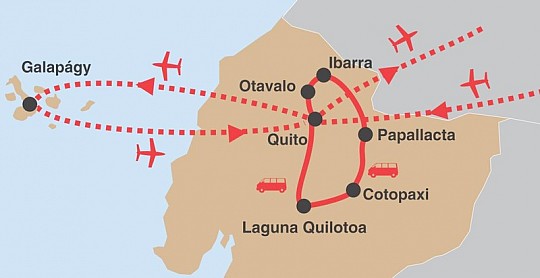 Cesta na rovník - Ekvádor a Galapágy (2)