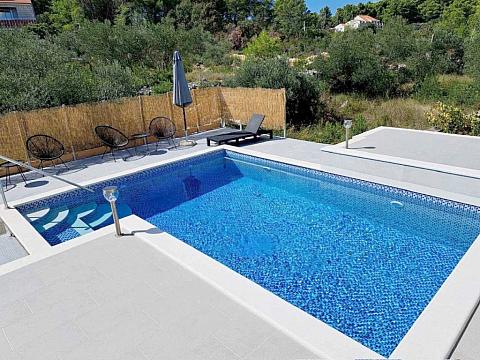 Apartmány s bazénom pri mori Lumbarda, Korčula (3)
