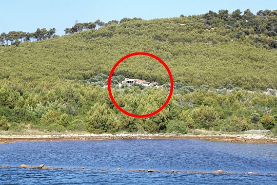 Robinzonský dom na samote Zátoka Jaz - Telašćica, Dugi otok