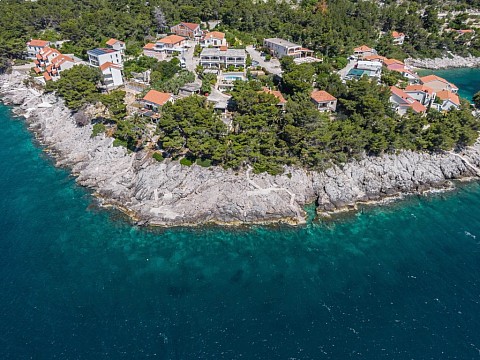 Apartmány s bazénom pri mori Prižba, Korčula (2)