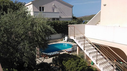 Apartmány s bazénom pre rodiny Seget Vranjica, Trogir (4)