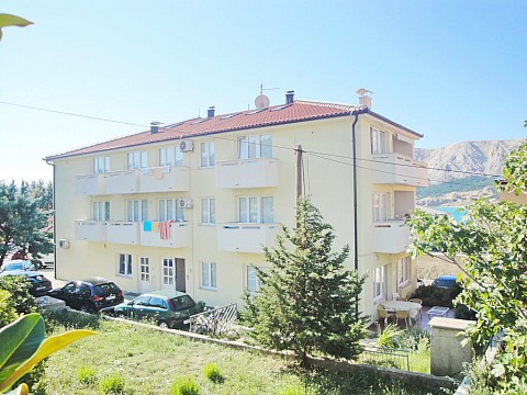 Apartmány pri mori Baška, Krk (4)