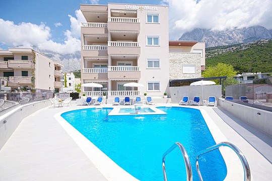 Apartmány s bazénom pre rodiny Promajna, Makarská - Makarska