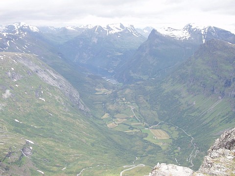 Norské fjordy - letecky (4)
