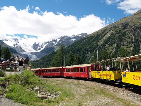 Švýcarské Alpy, italské Alpy a termální lázně Bormio (3)