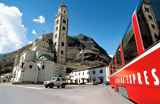 Bernina Express a Svatý Mořic (4)