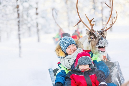 Laponsko pre deti - cesta za Santa Clausom (5)
