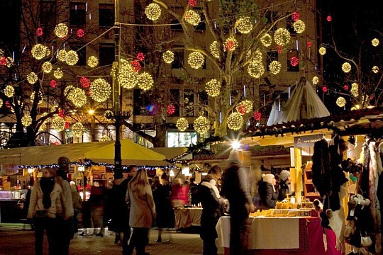 Vianočné trhy v Budapešti