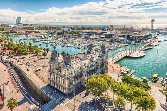Barcelona, Girona a Montserrat s kúpaním