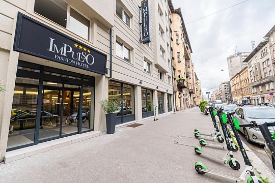 Budapešť vlakem, Hotel Impulso Fashion