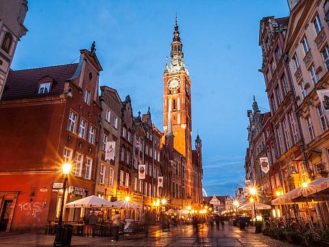Hotel Celestin Residence Gdaňsk, vlakem k Baltu