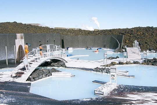 ISLAND - gejzír, ledovcová laguna a vodopády (2)