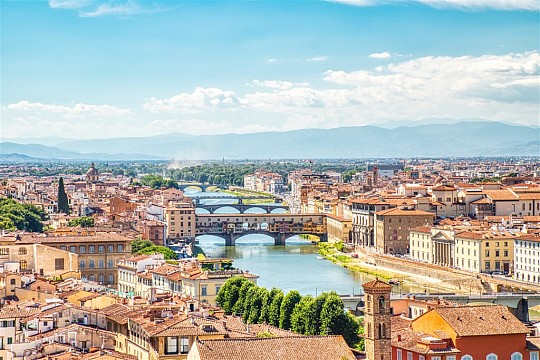 Florencie a Pisa s koupáním u moře