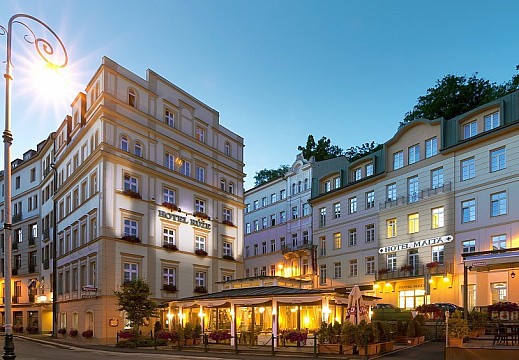 SPA HOTEL RŮŽE - Léčebný pobyt s plnou penzí 7 nocí - Karlovy Vary