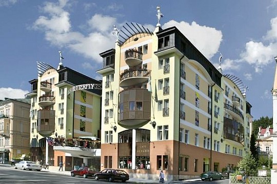 BUTTERFLY ENSANA HEALTH SPA HOTEL - Intenzivní léčebný VČASNÝ POBYT ****+, Česko, Karlovarský kraj,...