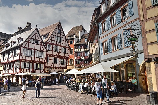Na hranici kultúr - Alsasko a Bazilej letecky (5)