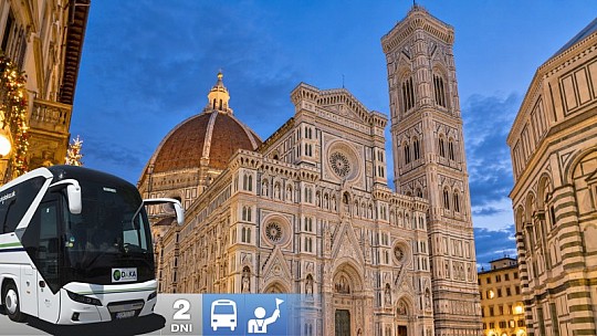 Silvester v Toskánsku - Florencia autobusom bez ubytovania