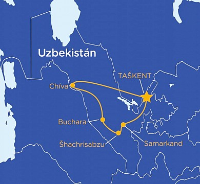 Perly Uzbekistánu hedvábnou stezkou (2)