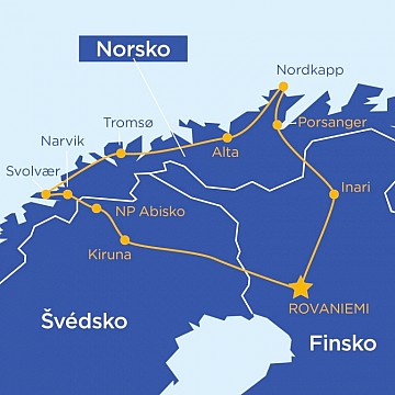 Nordkapp - velká cesta za polární kruh (2)