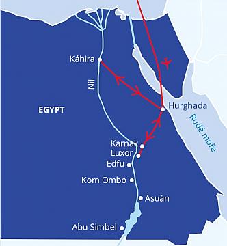 Malý okruh Egyptem s koupáním v Hurghadě (2)