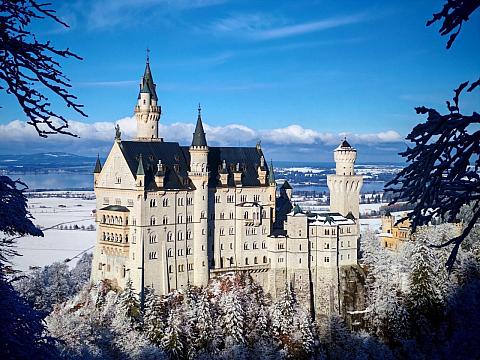 Zámek Neuschwanstein a nejkrásnější trhy Bavorska