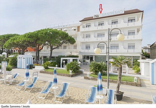 Hotel Sanremo v Jesolo